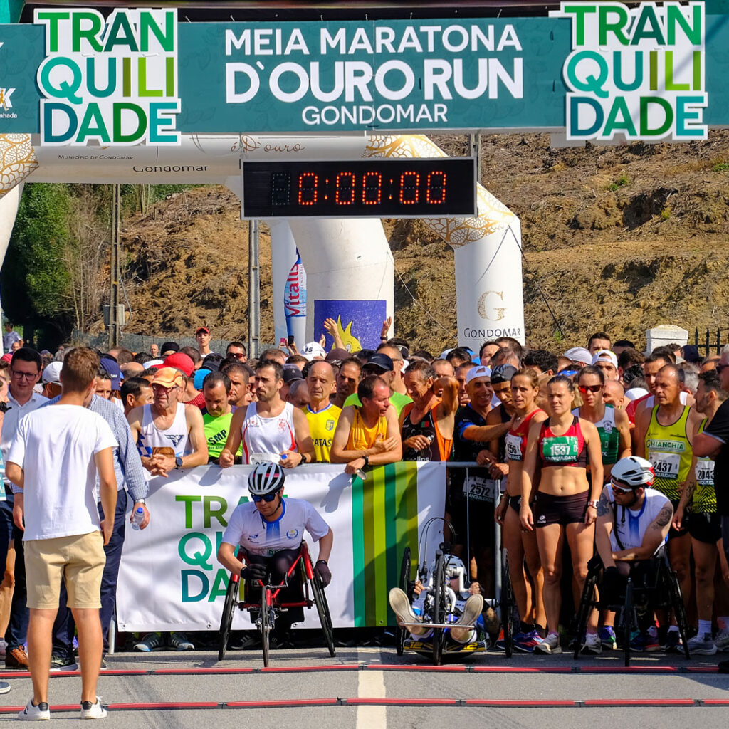 Partida - Tranquilidade Meia Maratona D`Ouro Run Gondomar